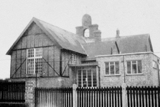 (second school building, School Lane)