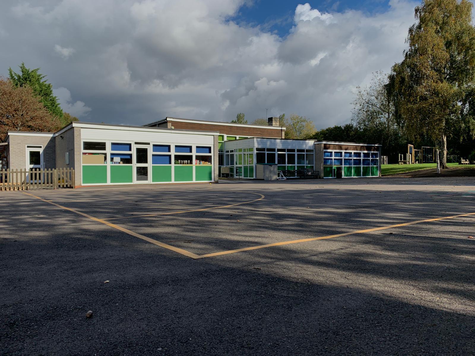 (current school building, Back Lane)