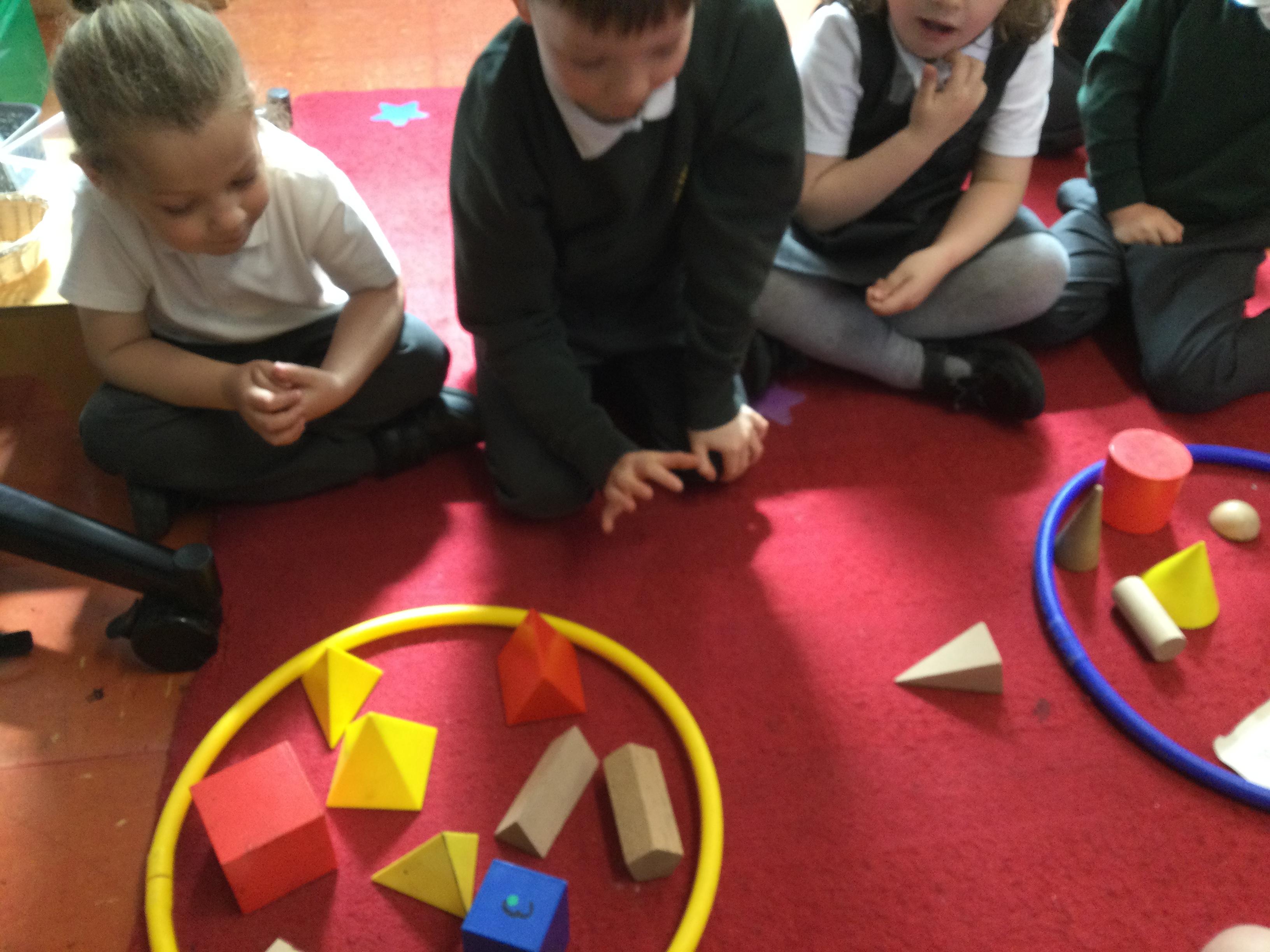 Sorting shapes